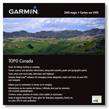 Garmin Topographic Canada DVD