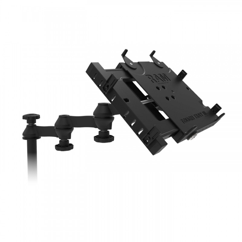 Truck Computer Mount Rigs RAM Mount No-Drill Universal Laptop Mount for Heavy Duty Trucks