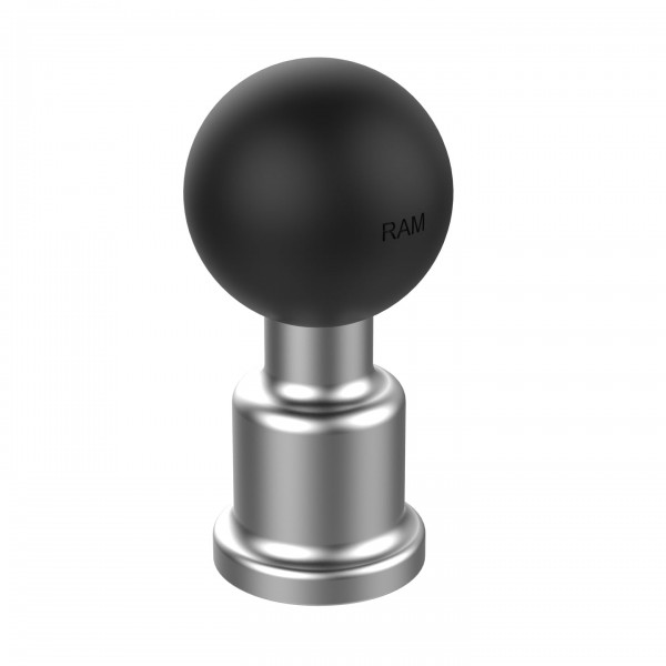 RAM Mount Aluminum Pin-Lock Ball Adapter with 0.25-20 Female