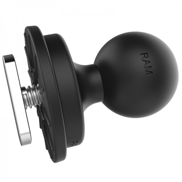 RAM Mount Plastic 1 inch Ball Track Base with T-Bolt Attachment