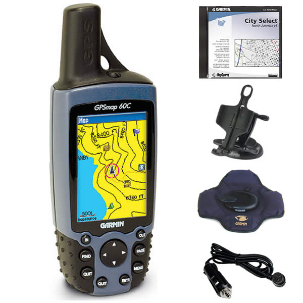 【X2380】 GARMIN GPSMAP 60CS ガーミン Garmin GPSMAP 60C with Auto Kit