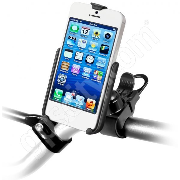 RAM Mount Plastic Apple iPhone 5s Bike Ez-Strap Handlebar Rail Mount