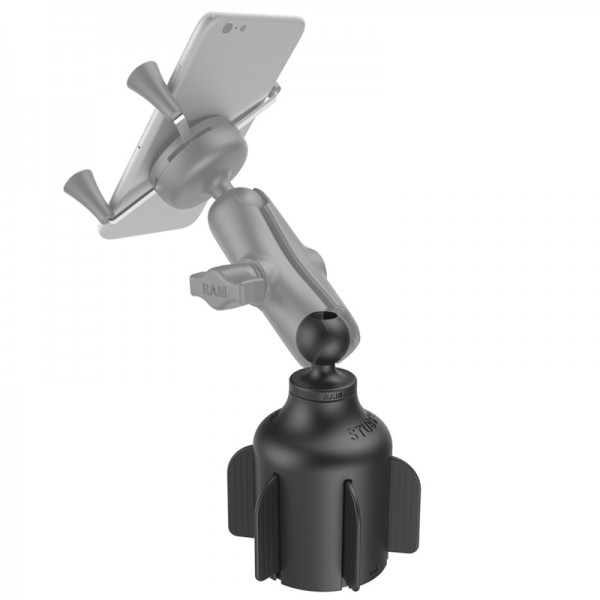 RAM Mount Stubby - Base per tazza con impugnatura a X, colore