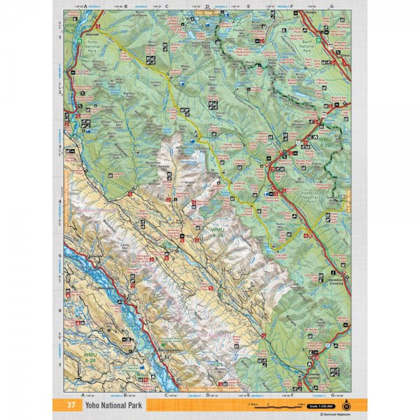 Southern Alberta Trail Maps Backroad Southern Alberta Backroad Mapbook