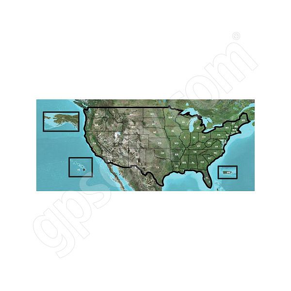 Garmin Topographic 100K USA DVD with BaseCamp