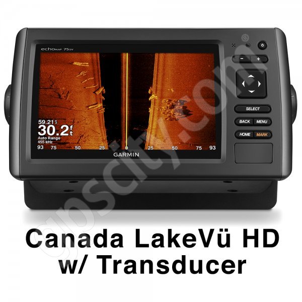 Garmin echoMAP 75sv with Transducer
