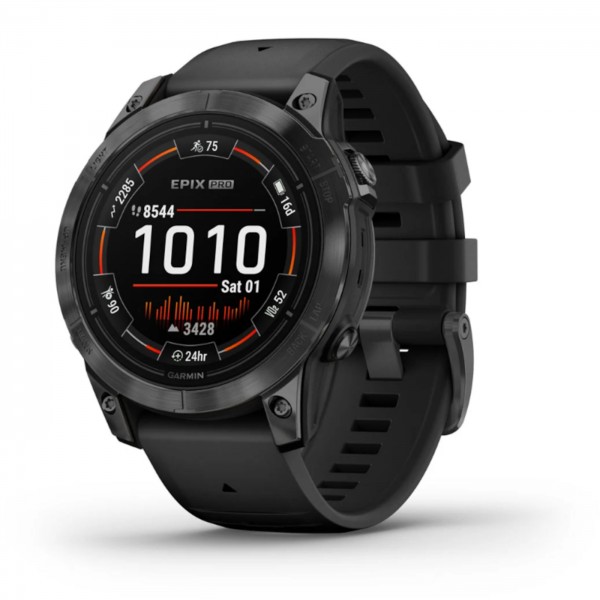 Garmin epix Pro Gen 2 Standard Edition 47mm Slate Gray with Black Band