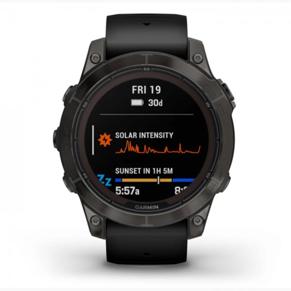 Garmin fenix 7 Pro Sapphire Solar Carbon Gray DLC Titanium with
