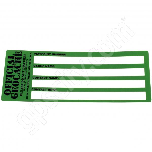 Geocaching Official Sticker Small