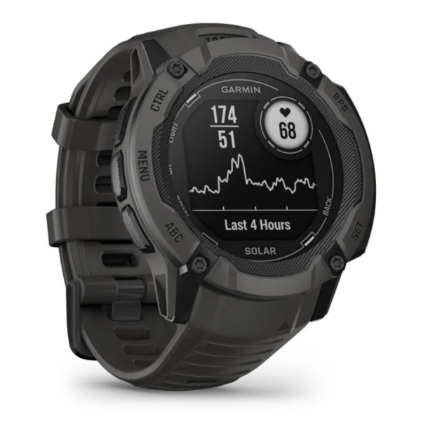 Garmin Instinct 2X Solar GPS Watch Graphite