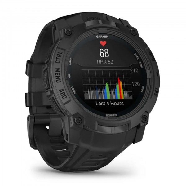 Garmin ガミン Instinct Tactical (7428) Garmin Instinct Solar Tactical, Solar-Powered Rugged Outdoor