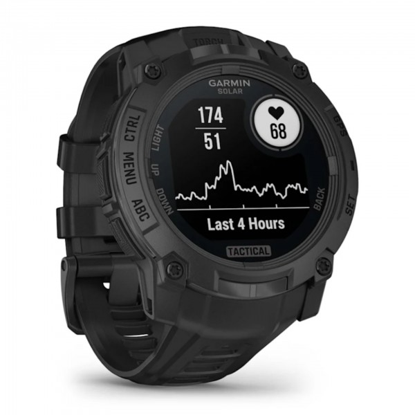 Garmin Instinct 3 50mm Solar Tactical Edition GPS Watch Black