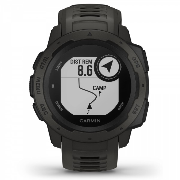 Garmin Instinct Rugged GPS Watch Graphite