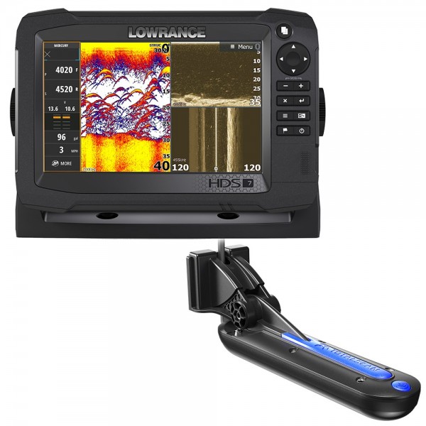 Lowrance HDS-7 Carbon ROW with Total Scan Transducer