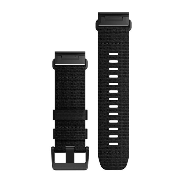 Garmin QuickFit 26 Watch Band Tactical Black Nylon