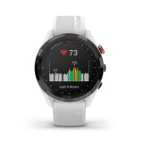 Garmin Approach S62 GPS Golf Watch with White Silicone Band
