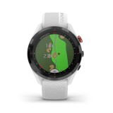 Garmin Approach S62 GPS Golf Watch with White Silicone Band