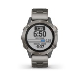 Garmin fenix 6 Sapphire Titanium with Vented Titanium Bracelet