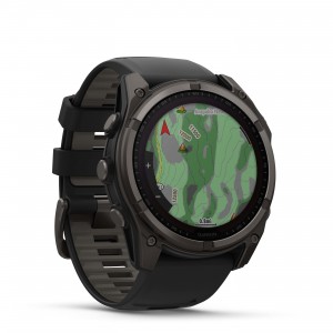 Garmin fenix 8 51mm Solar Sapphire Carbon Gray DLC Titanium Black