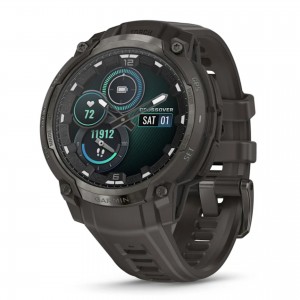 Garmin Instinct Crossover AMOLED Charcoal with Charcoal Silicone Band