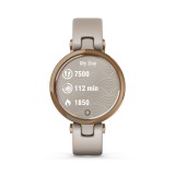 Garmin Lily Smartwatch Rose Gold with Light Sand Case