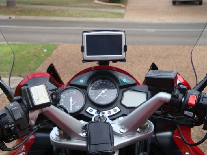 GPS RAM Mount on Yamaha FJR1300 Gallery Article